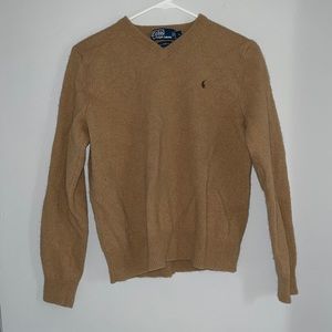 polo ralph lauren brown sweater